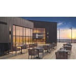 Стіл Tilia Moon 70x70 см біла слонова кістка - Зображення 3