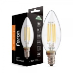 Світлодіодна лампа Feron LB-58 C37 230V 4W 400Lm E14 4000K (4777)