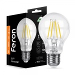 Світлодіодна лампа Feron LB-63 A60 230V 8W 800Lm E27 4000K (6485)