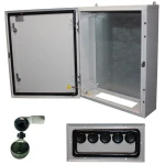 Бокс монтажний BW t=1,2-(400х600х150) IP54 У2 без панелі, пласт. замок
