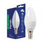 Світлодіодна лампа Feron LB-720 C37 230V 4W 320Lm E14 2700K (4916)