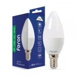 Світлодіодна лампа Feron LB-720 C37 230V 4W 320Lm E14 2700K (4916)