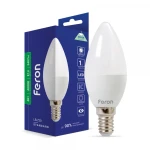Світлодіодна лампа Feron LB-720 C37 230V 4W 340Lm E14 4000K (4917)