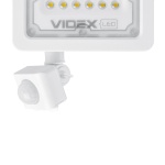 LED прожектор VIDEX 10W 5000K з датчиком руху та освітлення 220v(VL-F2е105W-S)20шт/ящ - Зображення 3