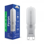 Світлодіодна лампа Feron LB-431 230V 4W 24leds G9 2700K 320m (5293)