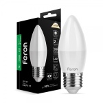 Світлодіодна лампа Feron LB-197 C37 230V 7W 700Lm E27 2700K (5552)