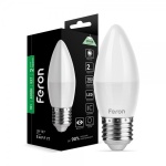 Світлодіодна лампа Feron LB-197 C37 230V 7W 720Lm E27 4000K (5553)