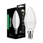 Світлодіодна лампа Feron LB-197 C37 230V 7W 700Lm E14 2700K (5554)