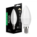 Світлодіодна лампа Feron LB-197 C37 230V 7W 700Lm E14 2700K (5554)