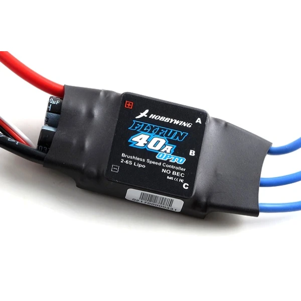 Безколекторний регулятор ходу HOBBYWING FLYFUN 40A OPTO для авіамоделей