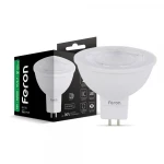 Світлодіодна лампа Feron LB-194 MR16 decor G5.3 230V 6W 500Lm 4000K (5621)