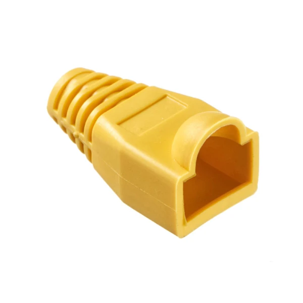 Ковпачок ізолюючий Merlion RJ-45 Yellow (100 шт/уп.)