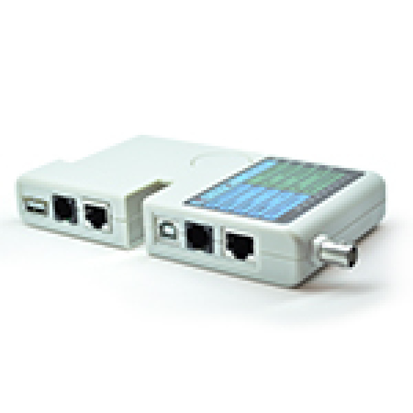 Кабельний тестер Merlion NT-T040, RJ-45/11/12, USB, BNC