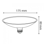 Світлодіодна лампа UFO-15 15W E27 4200K - Зображення 2