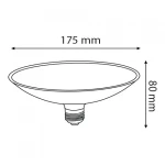 Світлодіодна лампа UFO-15 15W E27 4200K - Зображення 2