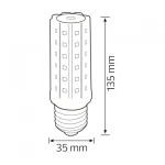 Світлодіодна лампа CORN-7 7W E27 6400K - Зображення 2
