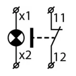 XB2-BW3471 (72) Кнопка з підсвічуванням червона - Зображення 7