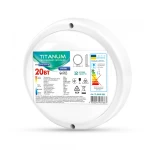LED світильник IP65 круглий TITANUM 20W 6500K
