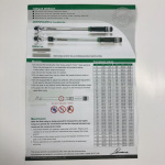 Динамометричний ключ 1/2" TOPTUL 535mm 40-210Nm ANAF1621 - Зображення 5