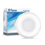 Світлодіодний світильник Feron AL2110 20W 1600Lm 6400K круглий вбудовується 200 * 36mm (4580) - Зображення 2