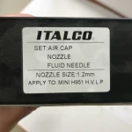 Сопло 1,2мм для фарбопульта D-951-MINI HVLP ITALCO NS-D-951-MINI-1.2 - Зображення 3