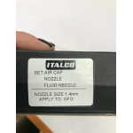 Сопло 1,4мм для фарбопульта GFG HVLP ITALCO NS-GFG-1.4 - Зображення 4