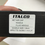 Дюза для фарбопульта Gloss 1,8мм ITALCO NS-Gloss-1.8 - Зображення 2