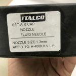 Сопло змінне для фарбопульта H-4004, діаметр 1,3мм ITALCO NS-H-4004-1.3 - Зображення 3