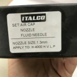 Сопло змінне для фарбопульта H-4004, діаметр 1,3мм ITALCO NS-H-4004-1.3 - Зображення 3