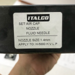 Форсунка для фарбопультів H-5005, діаметр 1,4мм ITALCO NS-H-5005-1.4 - Зображення 3