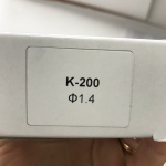 Змінна форсунка для фарбувальних пістолетів K-200, діаметр 1,4мм AUARITA NS-K-200-1.4 - Зображення 3