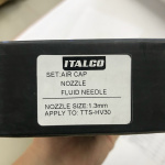 Форсунка 1,3 мм для фарбопультів TTS-HV30 HVLP ITALCO NS-TTS-HV30-1.3 - Зображення 2