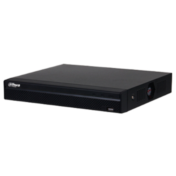 8-канальний 1U 8PoE Lite відеореєстратор у металевому корпусі DHI-NVR1108HS-8P-S3/H
