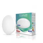 LED світильник настінно-потоловий TITANUM 12W 5000K Матовий