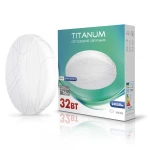 LED світильник настінно-потолковий TITANUM 32W 5000K Криві лінії