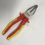 Плоскогубці із ізольованими ручками (пасатижі) 8" 1000V VDE TOPTUL DGCA2208 - Зображення 2