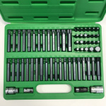 Професійний набір біт TORX, HEX, SPLINE, RIBE, SQ 60од. TOPTUL GCAI6003 - Зображення 2
