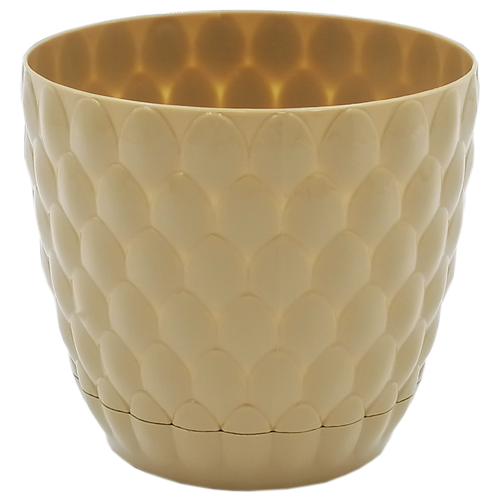 2741768699_gorshok-dlya-tsvetov.png Горщик для квітів Pinecone 0,75 л бежевий - Зображення 1