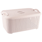 Кошик із кришкою Flexi 32 л рожевий