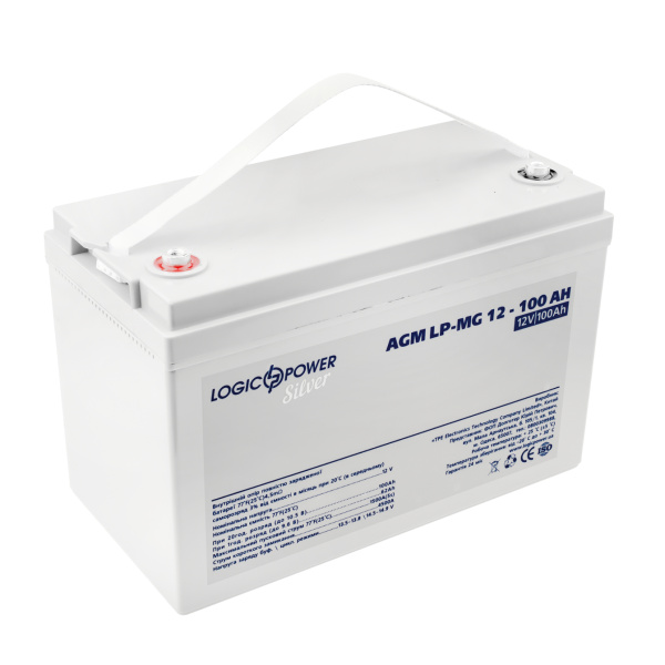 Акумулятор мультигелевий LP-MG 12V - 100 Ah Silver