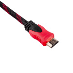 Кабель HDMI-HDMI Ver 1.4 для 3D 1.5 м (дод. обплетення) - Зображення 3