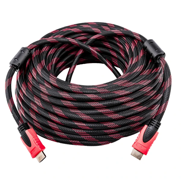 Кабель HDMI-HDMI Ver 1.4 для 3D 20 м (додаткове обплетення)