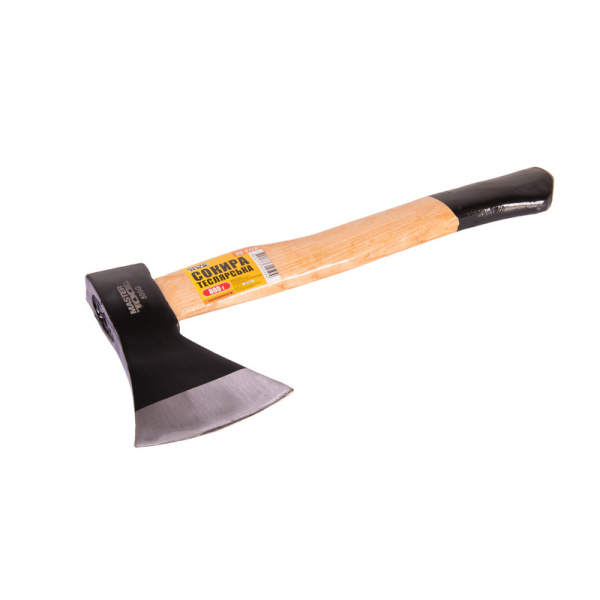 Сокира MASTERTOOL 800 г рукоятка 420 мм з твердого дерева 05-0128