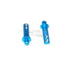 (82911) Blue Alum Front Body Posts 2P/Cap Head Machine Screws 2P 1Set