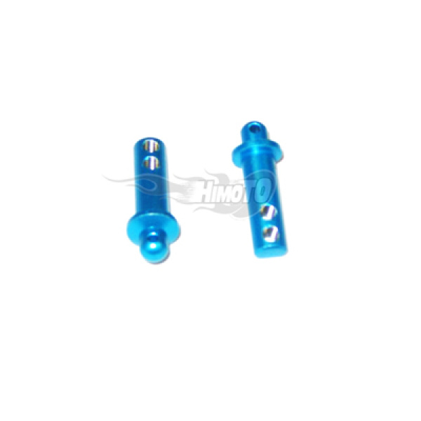 (82911) Blue Alum Front Body Posts 2P/Cap Head Machine Screws 2P 1Set