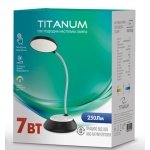 LED лампа настільна DC3 TITANUM TLTF-022B 7W 3000-6500K USB чорна