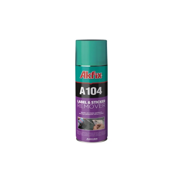Спрей для видалення наклейок та етикеток AKFIX A104 Label Remover 200 мл YAC104