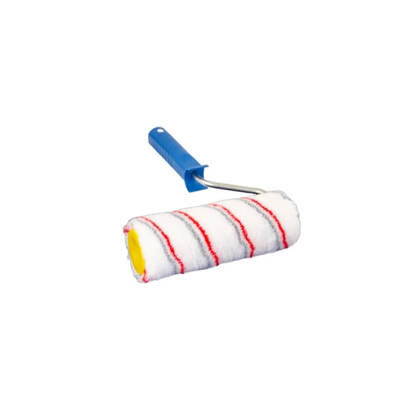 Валик MASTERTOOL Мультиколор 48х180х11 мм 8 мм з ручкою 92-5703-P
