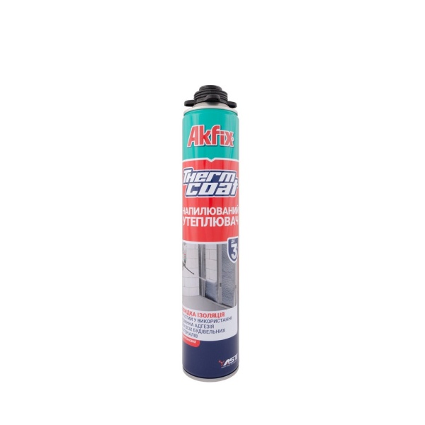Піна напиляєма AKFIX PROFI THERMCOAT 850 мл/930 г FA014