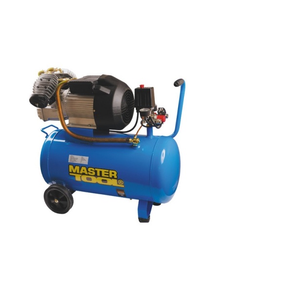 Компрессор MASTERTOOL 50 л 3.0 кВт 420 л/хв 8 атм 2 виходи КПП-50-2